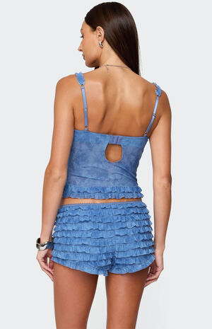 Shailee Ruffled Bra Top image number 5