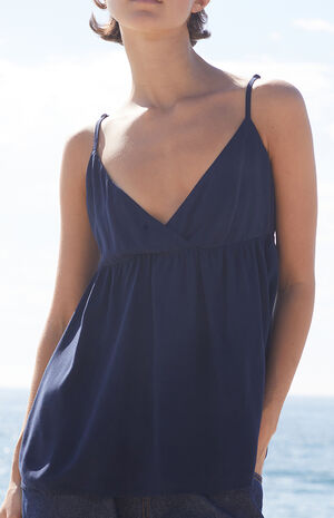 Blue Edith Tank Top image number 2