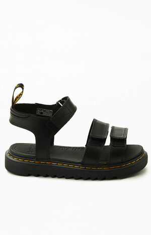 Kids Black Klaire Sandals image number 1