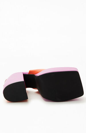 Women's Multicolor Yin & Yang Heels image number 4