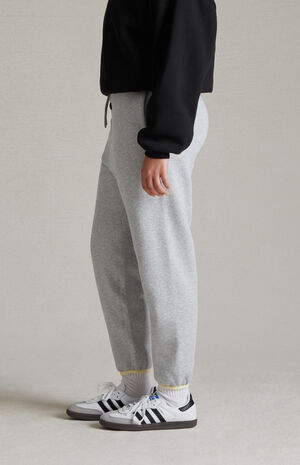 Essentials Light Heather Grey Sweatpants image number 4