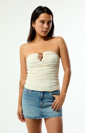 Lila Stone Center Hardware Tube Top image number 3