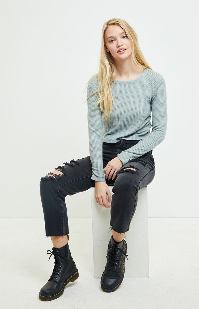 Acacia Raglan Long Sleeve Top