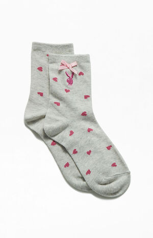 By PacSun Heart Bow Socks image number 4