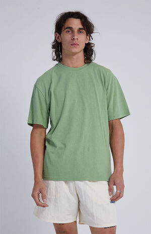 PS Basics Green Classic T-Shirt | PacSun
