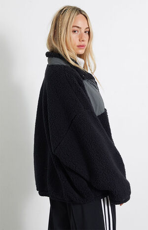 Cozy Hiker Oversized Sherpa Jacket image number 3