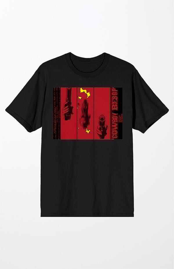 Cowboy Bebop Gun Black T-Shirt