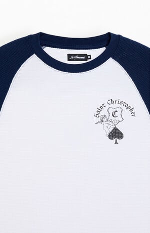 Cherub Crest Long Sleeve Thermal T-Shirt image number 4