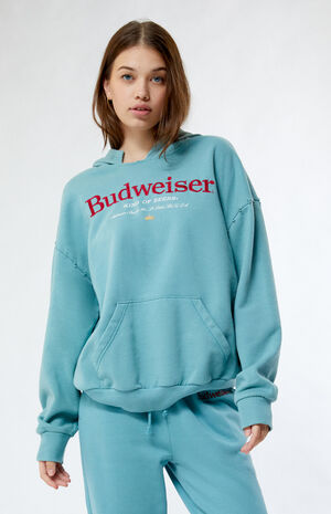 By PacSun Distressed Stitched Hoodie image number 1