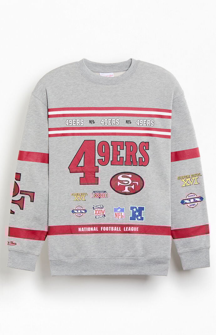 Mitchell & Ness Kids San Francisco 49ers Crew Neck Sweatshirt
