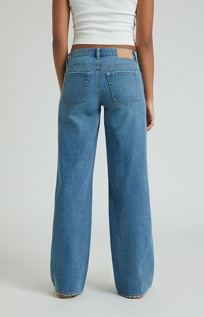 PacSun Casey Low Rise Baggy Jeans Medium Indigo | PacSun PacSun Casey Low Rise Baggy Jeans Medium Indigo | PacSun