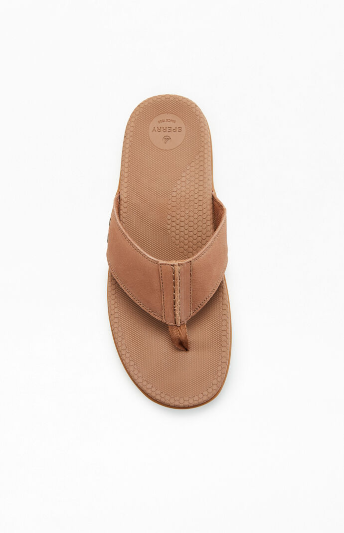 Sperry メンズ Santa Cruz II サンダル, ブラウン, 11 Sperry Mens Shoes Men's S 並行輸入品 Santa Cruz II Thong Sandal Medium Beige | Sperry