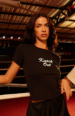 x Everlast Black Knock Out Baby T-Shirt image number 2