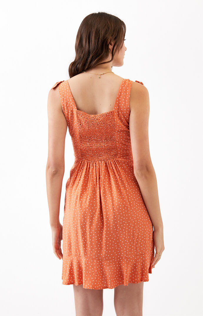 Tie Shoulder Mini Dress