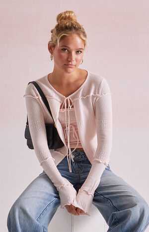 Josie Ruffle Cardigan