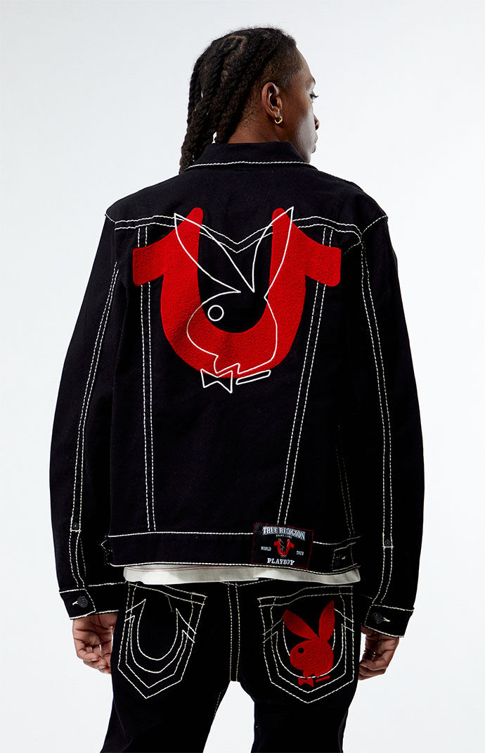True Religion x Playboy Denim Jacket PacSun