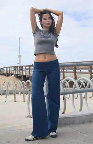 Blue Priscilla Flare Pants image number 1