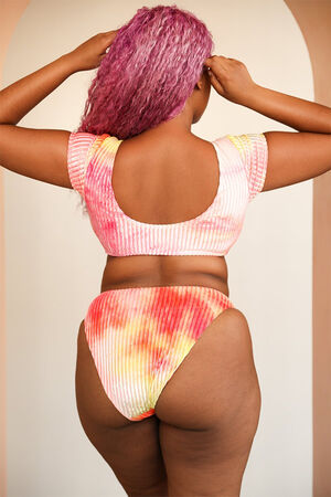 Seashore High Waisted Bikini Bottom image number 2