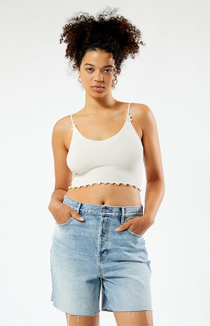 Krissy Seamless Bow Trim Tank Top image number 2