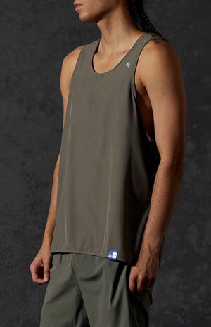 Green Active Standard Performance Tank Top image number 4