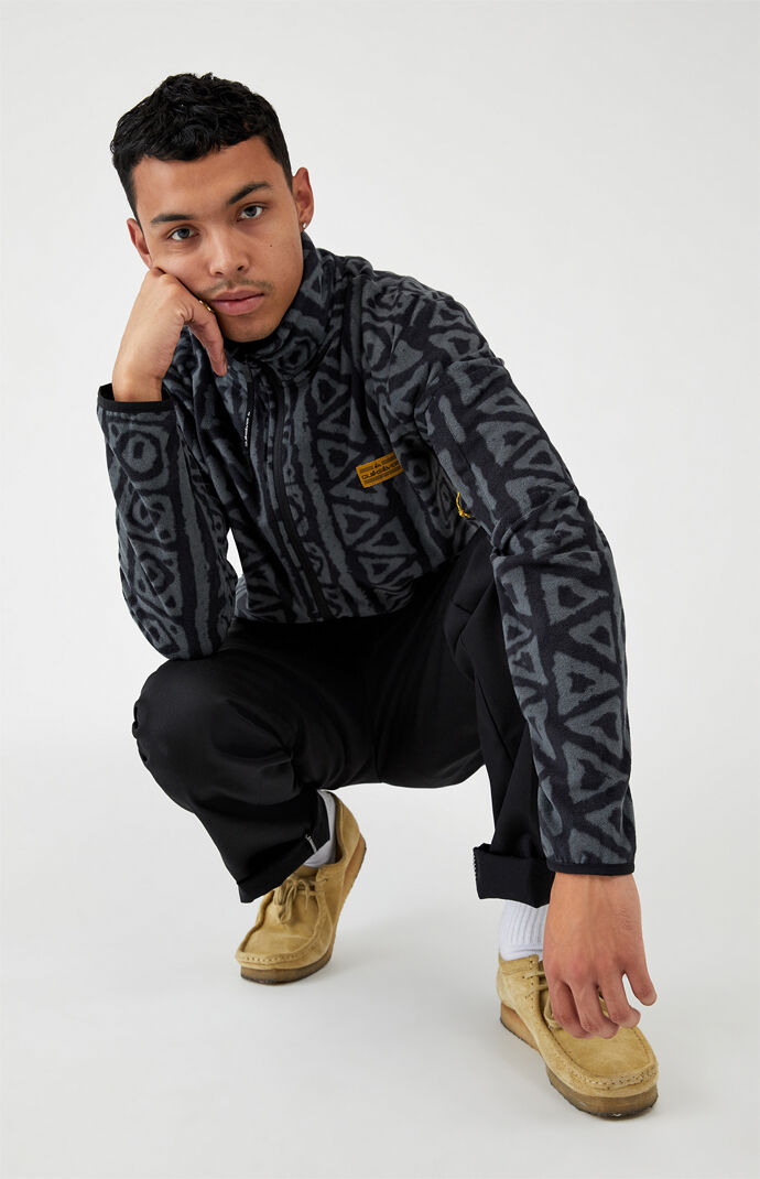 Sound Waves Polar Fleece Zip Jacket