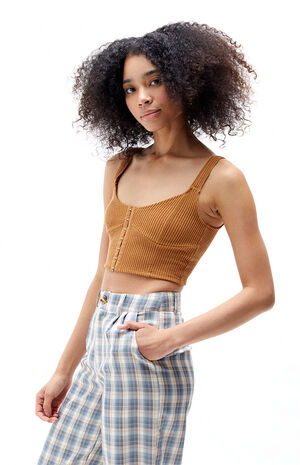 Tropics Corset Tank Top image number 3