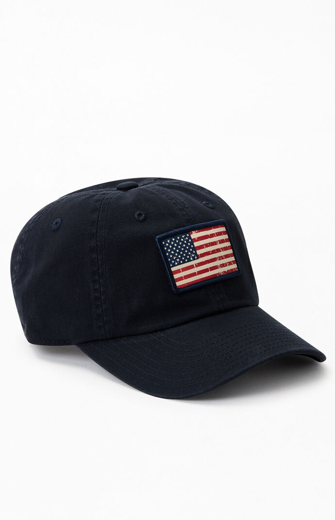 Flag Strapback Dad Hat