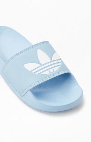 Women's Blue Adilette Slide Sandals Women's Blue Adilette Slide Sandals image number null