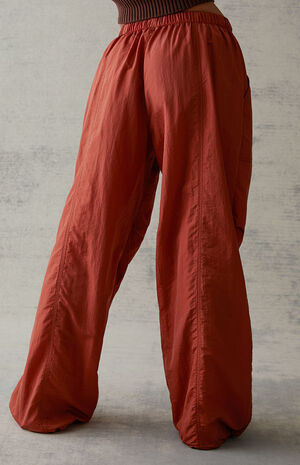 Crinkle Bungee Pull-On Pants image number 4