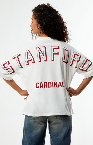 Stanford Cardinal Football Oversized T-Shirt image number 2