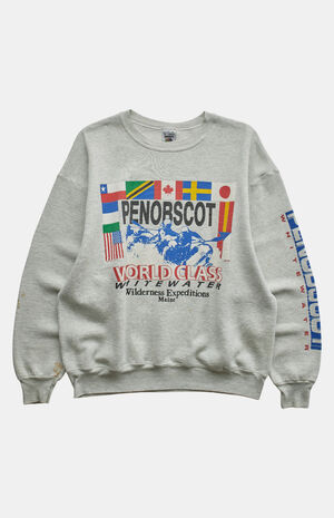 90s Penorscot Wilderness Expeditions Crew Neck Sweatshirt image number 1
