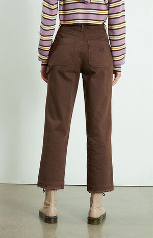 Brown Workwear Carpenter Pants image number 4