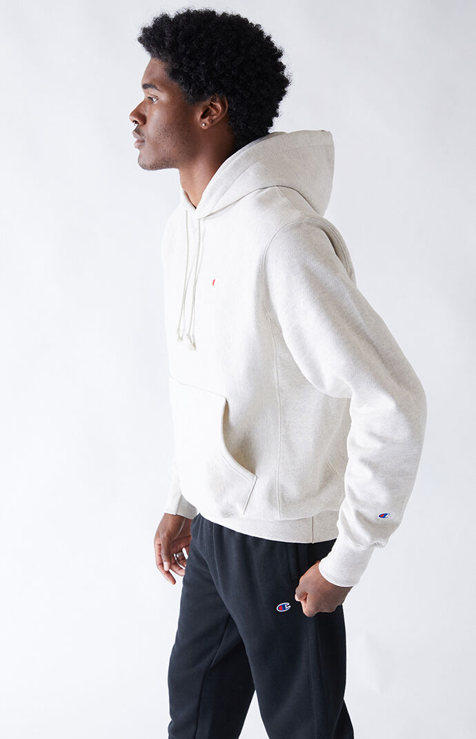 Pacsun white cheap champion hoodie