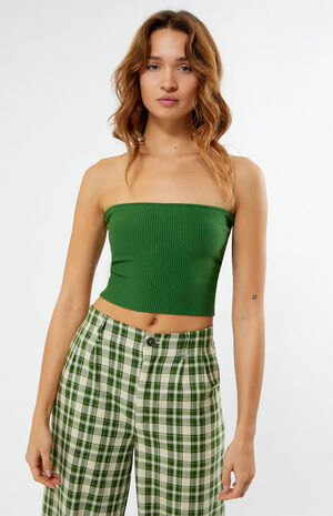 Basic Sweater Tube Top image number 1