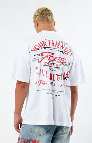Rose Dealer American Classic Oversized T-Shirt image number 2