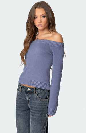 Elona Off Shoulder Knit Top image number 3