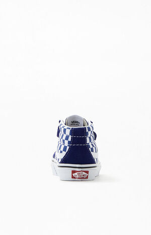 Kids Blue Sk8-Mid Reissue V Shoes image number 3