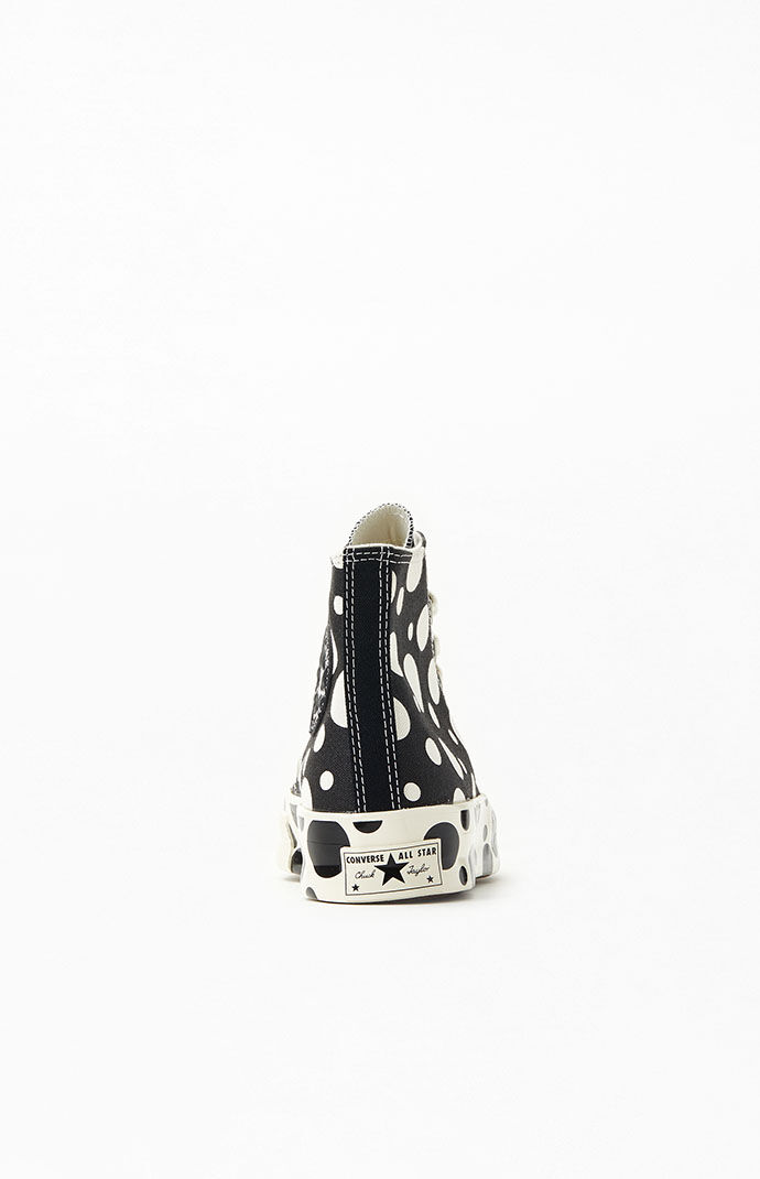Converse Black Polka Dot Chuck Taylor 70 High Top Sneakers PacSun
