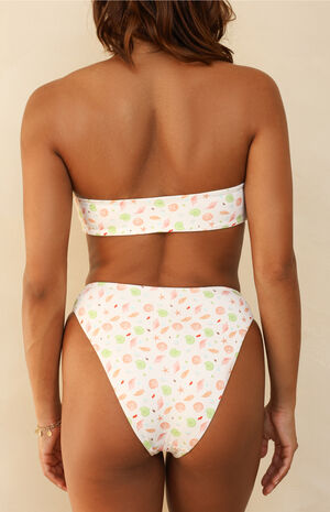 Amalfi String Tie Bandeau Bikini Top image number 3