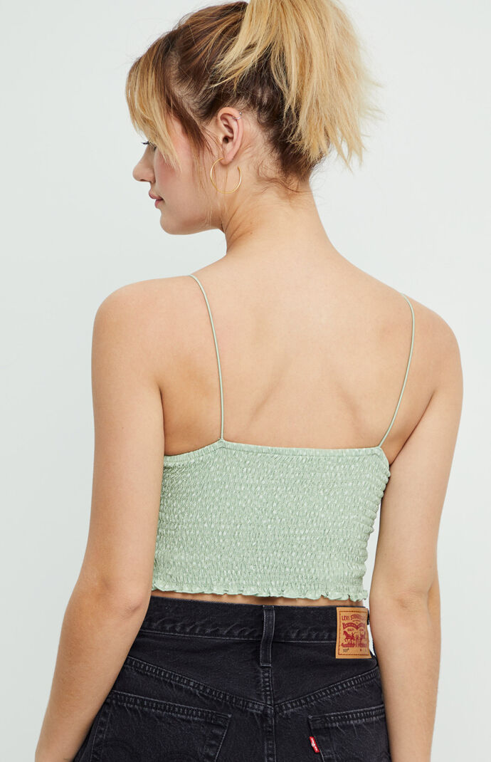 Smocked Bodice Cami Top
