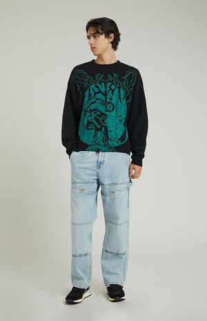 Dylan Baggy Jeans Carpenter Light Blue image number 5