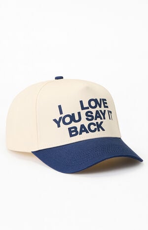 I Love You Say It Back Snapback Hat image number 3