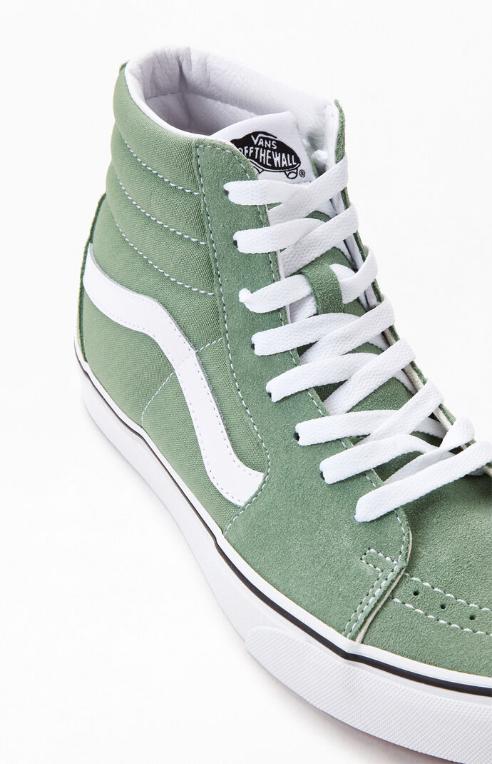 vans sk8 hi green