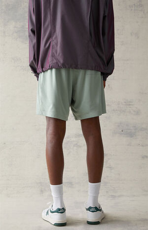 Mesh Mint Shorts image number 5