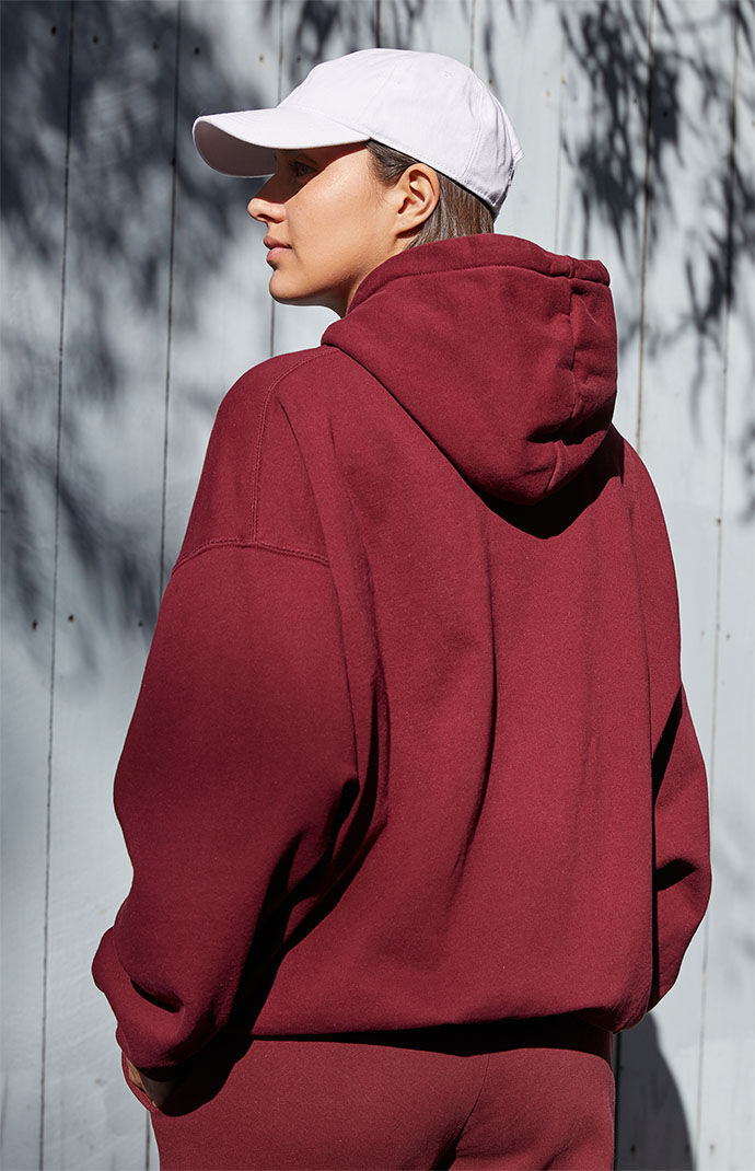 Red shop christy hoodie