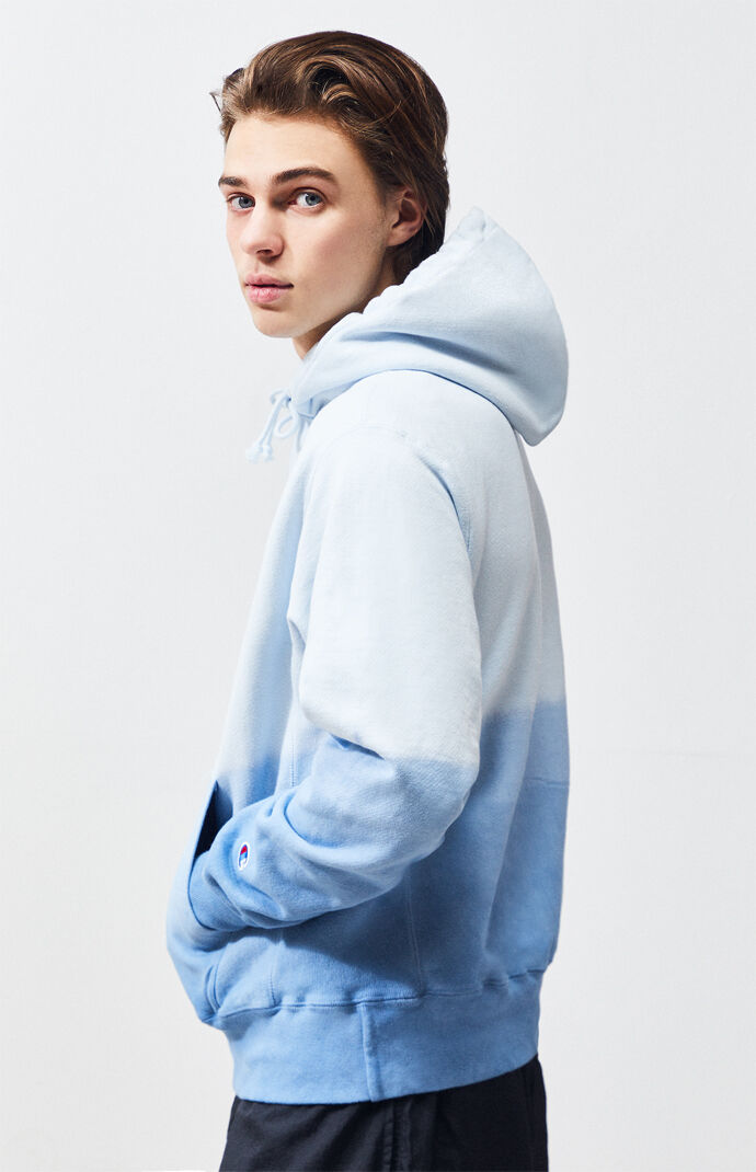 dip dye champion hoodie