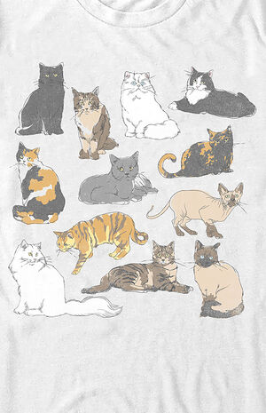 Cat Grid T-Shirt image number 2