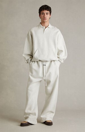 Oatmeal Heather Signature Classic Flare Sweatpants image number 2
