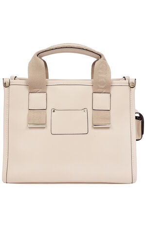 Brody Smooth Faux Leather Medium Tote Bag image number 4