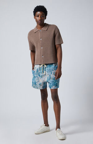 Floral Tapestry Shorts image number 2